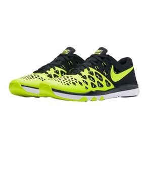 Nike Train Speed 4 Bolt Running Shoes Neón Yellow 843937-700 Low Top Size 12 US